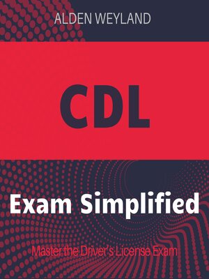 cover image of CDL Exam